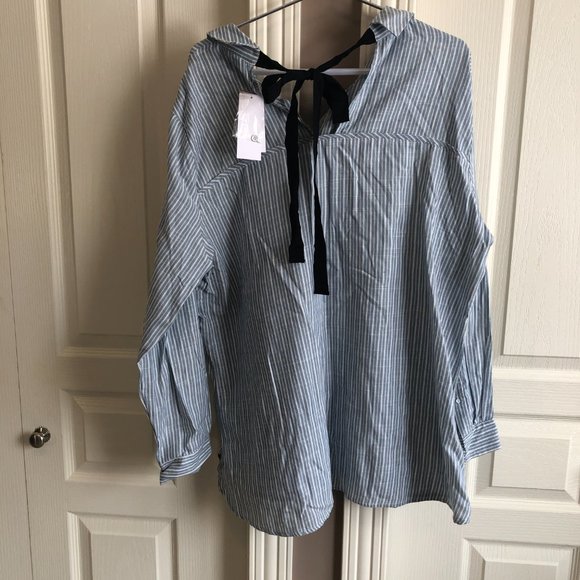 William Rast Chambray top - Picture 3 of 11